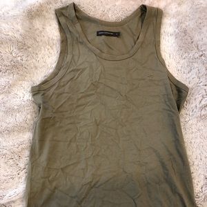 Green Tank Top - French Connection - Medium